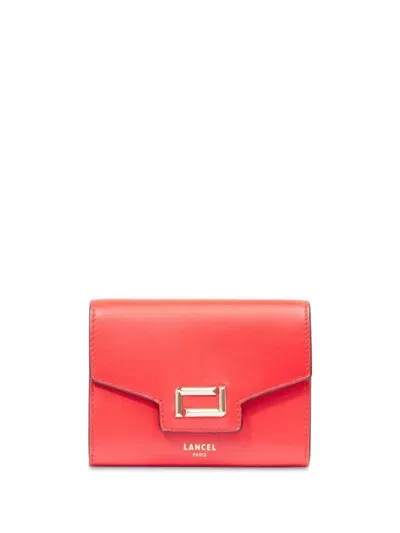 Lancel Angele Wallet In Red