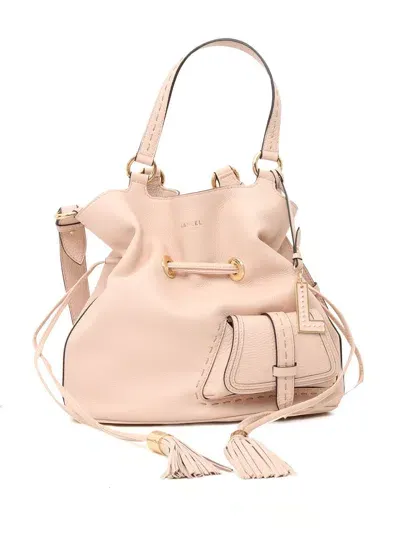 Lancel Hand Held Bag. In Pink