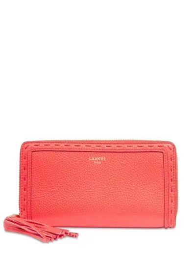 Lancel Premier Flirt Wallet In Red