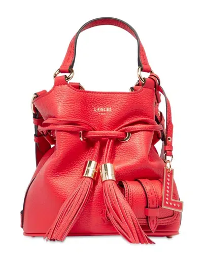 Lancel Small Premier Flirt Bucket Bag In Red