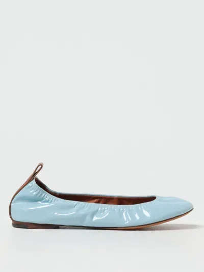 Lanvin Ballet Flats  Woman Color Blue