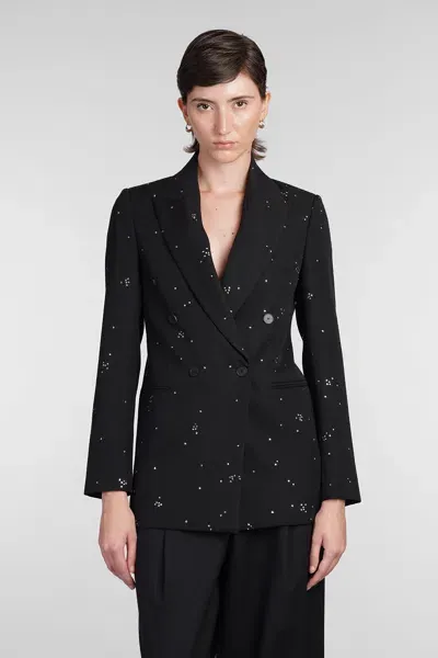 Lanvin Blazer In Black Wool