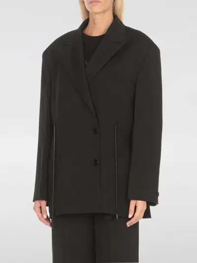 Lanvin Blazer  Woman Color Black In Schwarz