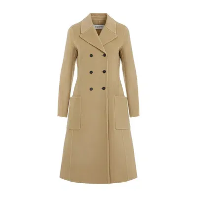 Lanvin Coat In Brown