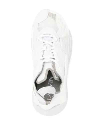 Lanvin Flashx Sneakers In White