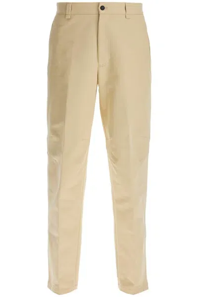 Lanvin Pantaloni Biker In Gabardina In Multicolor