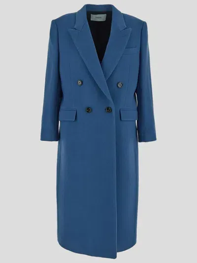 Lardini Coat Woman In Blue