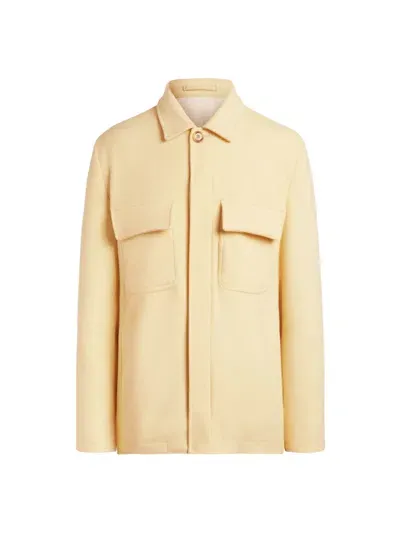 Lardini Giacca Camicia Uomo In Gold