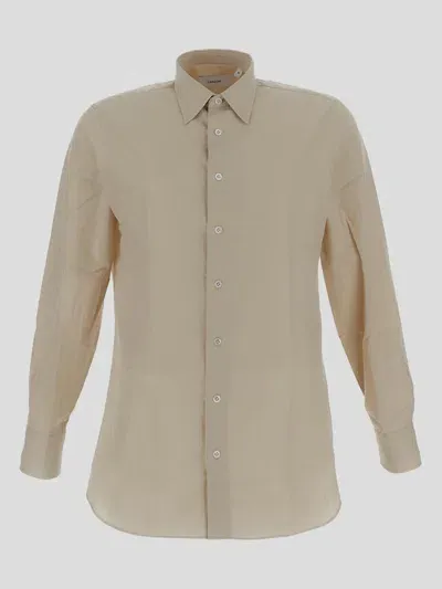 Lardini Shirts In Neutral