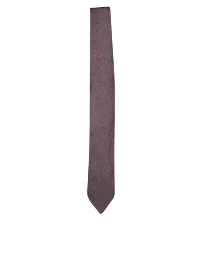 Lardini Ties In Brown