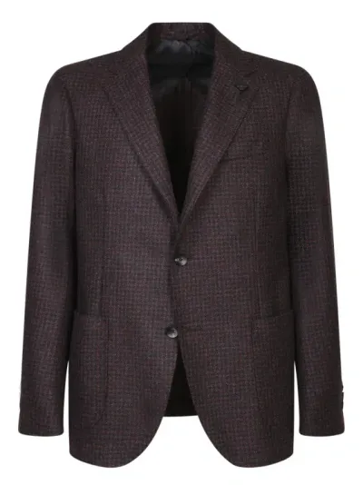 Lardini Blazers In Brown