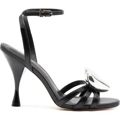 Larroude Larroudé Amore Sandal In Black