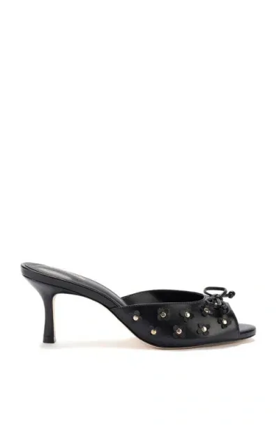 Larroude Larroudé Jasmine Mule In Black