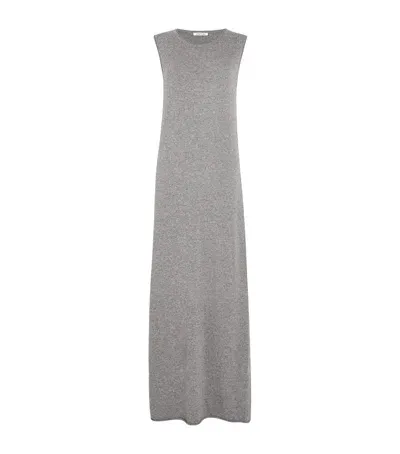 Le 17 Septembre Wool-blend Maxi Dress In Grey