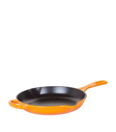 Le Creuset Cast Iron Skillet In Orange