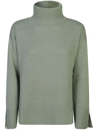 Le Tricot Perugia Sweaters In Green