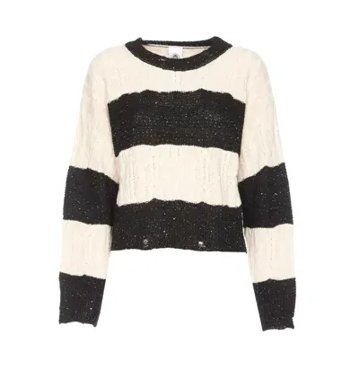 Le Volière Sweaters In Black