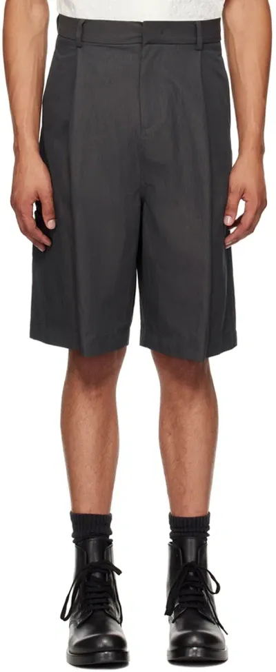 Le17septembre Black Side Pocket Shorts