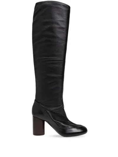 Lemaire 80mm Glove Boots In Br490