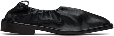 Lemaire Black Rubber Sole Loafers