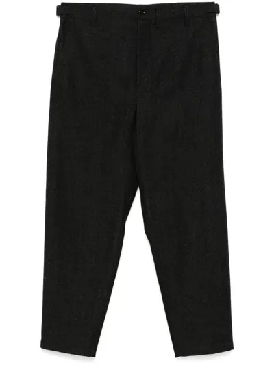 Lemaire Carrot Trousers In Black