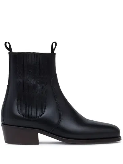 Lemaire Chelsea Boots In Black