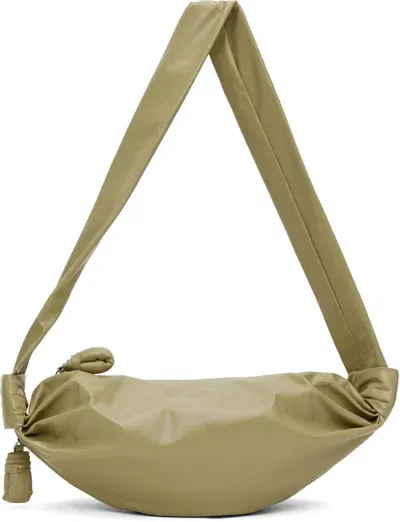 Lemaire Green Small Soft Croissant Bag