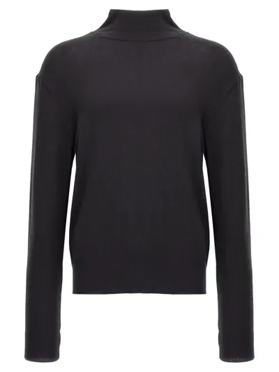 Lemaire Sweaters In Black