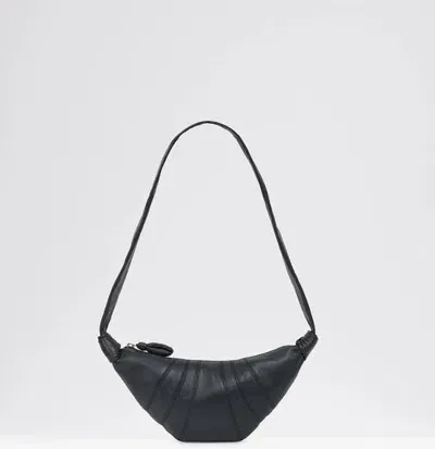 Lemaire Small Croissant Bag In Bk991 Asphalt