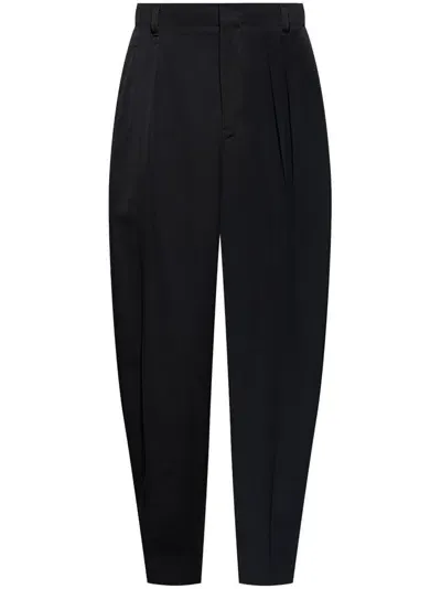 Lemaire Trusted Pleated Pants In Black