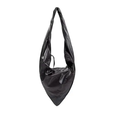 Lemaire Twisted Scarf Bag In Brown