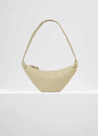 Lemaire Women Medium Croissant Bag In Gr602 Dusty Sage