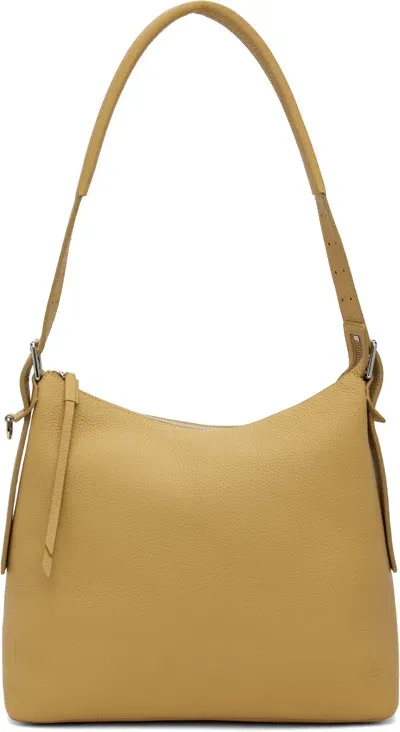 Lemaire Yellow Belt Bag In Gold