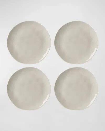 Lenox Bay Colors Set Of 4 Dinner Plates In Grey