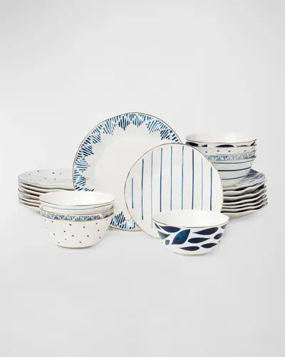 Lenox Blue Bay 24-piece Dinnerware Set