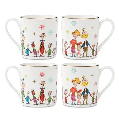 Lenox Merry Grinchmas Mugs, Set Of 4