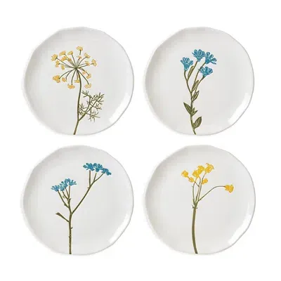 Lenox Wildflowers Tidbit Plates, Set Of 4 In Multi