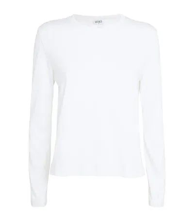 Leset Long-sleeved Maya T-shirt In White