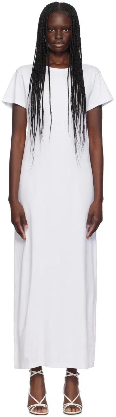 Leset White Margo Maxi Dress