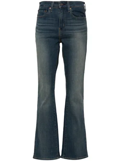 Levi's 725 High-rise Bootcut Jeans In Blue