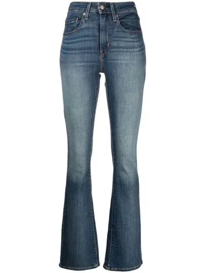 Levi's 725 High Rise Bootcut Clothing In Blue