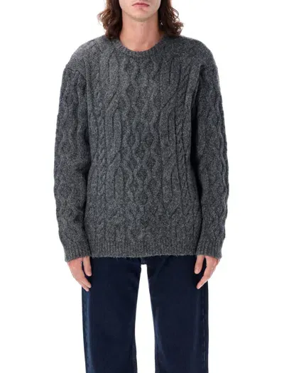 Levi's Cable-knit Sweater In Schwarz