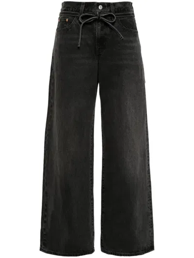 Levi's Xl Straight Jeans In Black