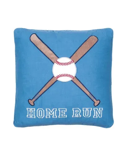 Levtex Kids' Mvp Baseball Home Run Pillow In White