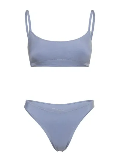 Lido Undici Low Waist Bikini In Blue