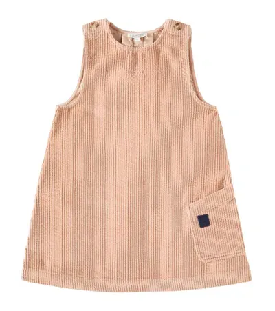 Liewood Kids' Annamay Cotton Corduroy Dress In Pink