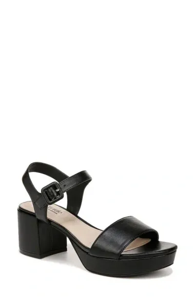 Lifestride Rhythmn Platform Sandal In Black