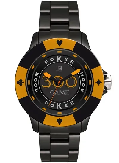 Light Time Mod. Poker - Black / Orange