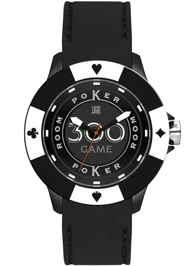 Light Time Mod. Poker - Black / White