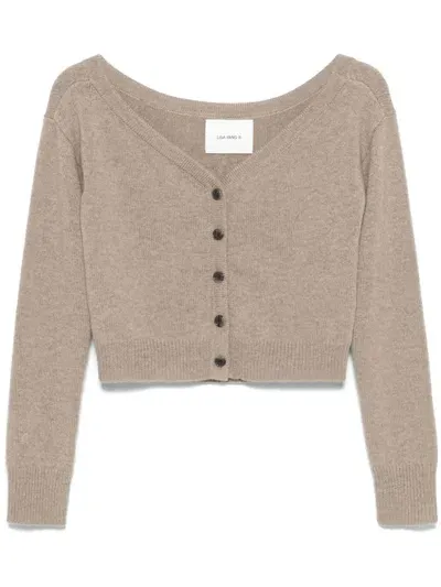 Lisa Yang Beata Cardigan In Neutrals